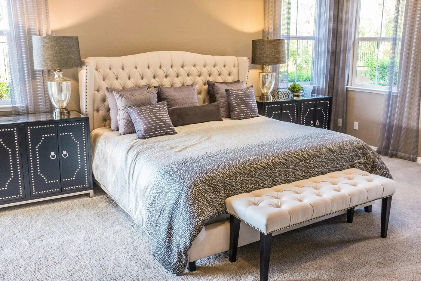 Layered mattress construction